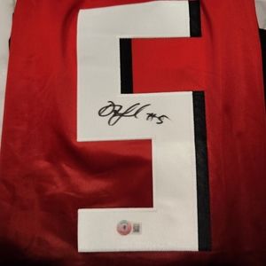 🔥 Drake London, ATL Falcons, Autographed Jersey